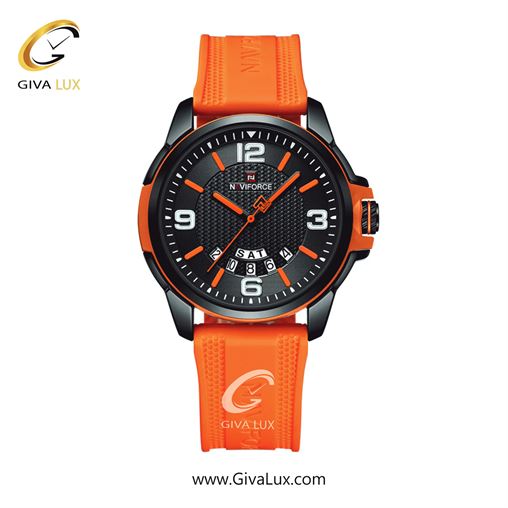 ساعت مچی مردانه تک موتور بند پی یو سبز ناوی فورس (نیوی فورس)  NF9215 B/GN/GN 537_BOO.jpg