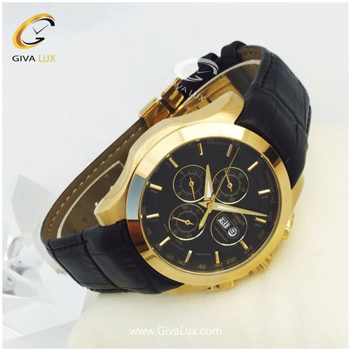 ساعت مردانه سه موتوره تیسوت بندچرمی