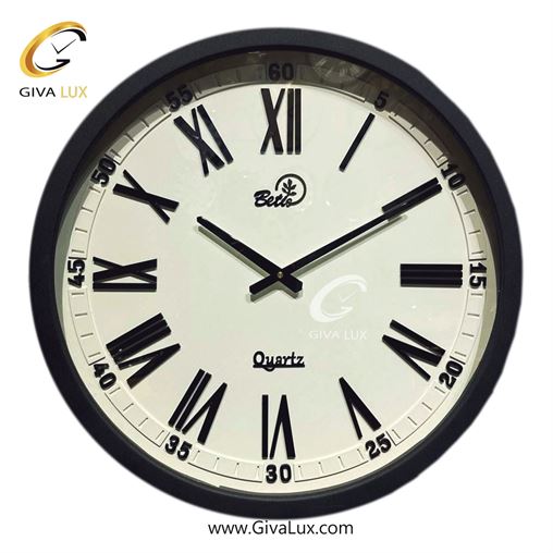 ساعت دیواری اورجینال بتیس پلاستیک فشرده ABS سفید| کد رفرنس 4535 5510-1.jpg