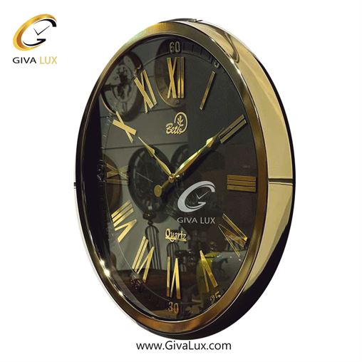 ساعت دیواری اورجینال بتیس آلیاژ فلزی طلایی| کد رفرنس 5510 5510-8.jpg