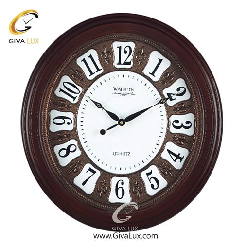ساعت دیواری اورجینال والتر چوب قهوه ای| کد رفرنس 5528BR 5528-BR.jpg