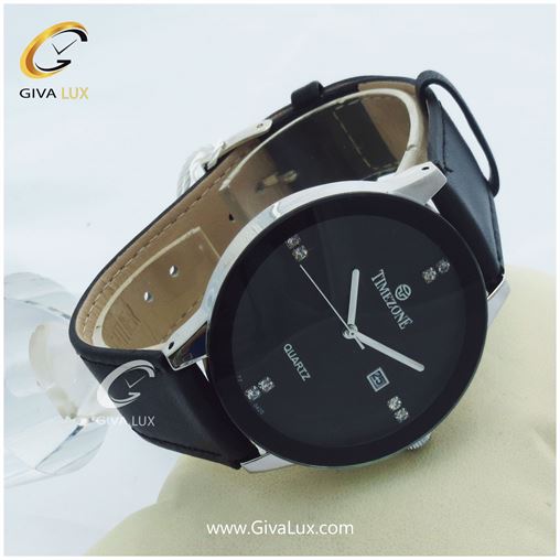 ساعت مردانه تایمزون بند چرم اصلی شرکتی ضدآب