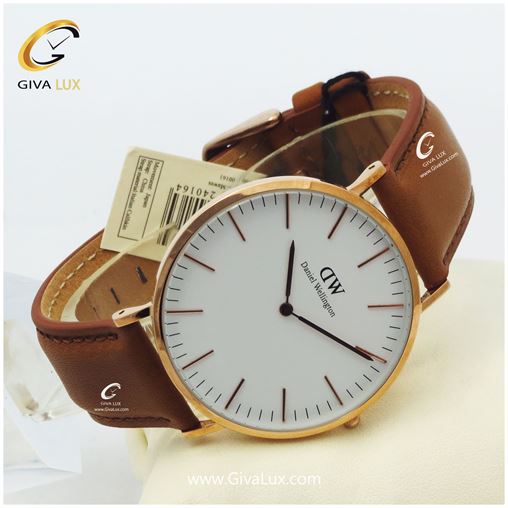 ساعت مردانه بند چرمی  دنیل ولینگتون  