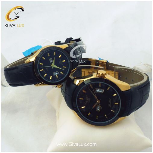 ست ساعت مچی تیسوت دو تقویم