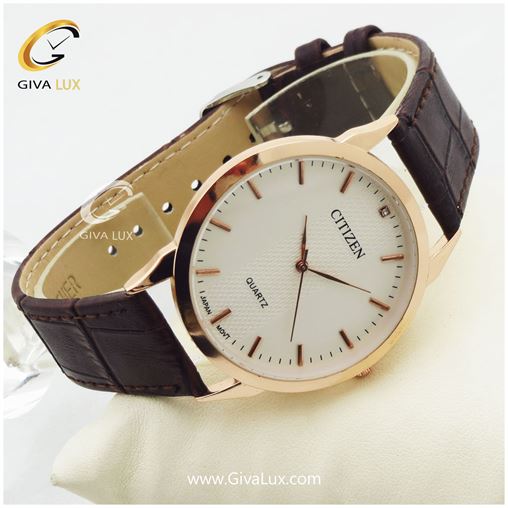 ساعت مچی مردانه بند چرمی سیتیزن