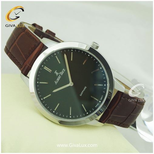 ساعت مچی مردانه بند چرمی آلبرت ترایس مدل AT20294