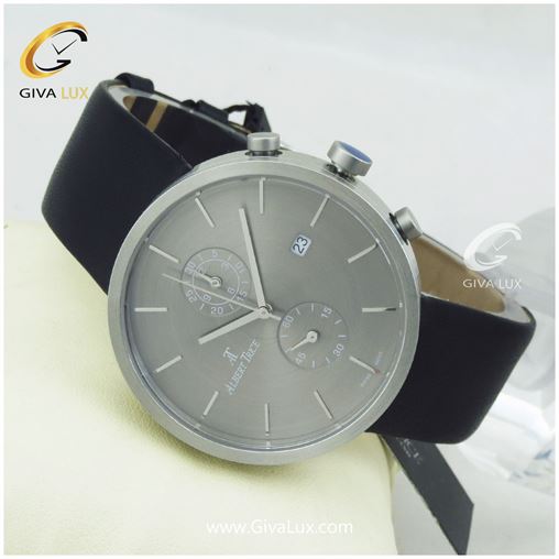 ساعت مچی مردانه سه موتوره بند چرمی آلبرت ترایس مدل AT20286