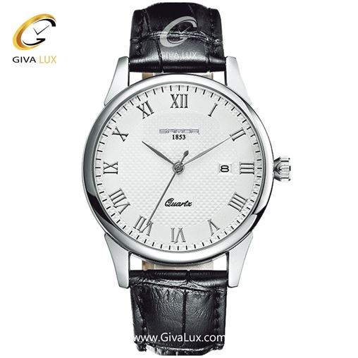 ساعت مچی بند چرمی مشکی مردانه ساندا مدل SANDA189