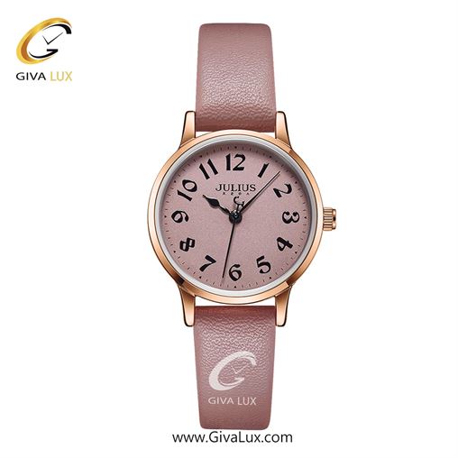 ساعت مچی اورجینال زنانه جولیوس رزگلد | کالباسی| کالباسی| کد رفرنس JA-1234C