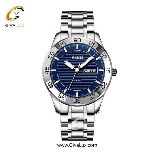 ساعت مچی اورجینال مردانه اسکمی (Skmei) نقره ای | نقره ای| سرمه ای| کد رفرنس 9293