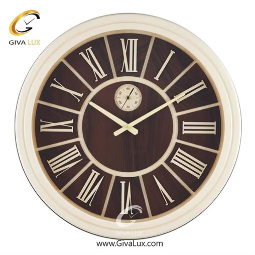 ساعت دیواری اورجینال والتر چوب کرم| کد رفرنس 6001NE 6001-NE.jpg