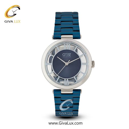 ساعت مچی اورجینال زنانه کرست | Crest  طلایی | طلایی| نقره ای| کد رفرنس Crest 6010-3 6010-4.jpg