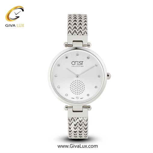 ساعت مچی اورجینال زنانه کرست | Crest  نقره ای | نقره ای| نقره ای| کد رفرنس Crest 6009-4 6015-1.jpg