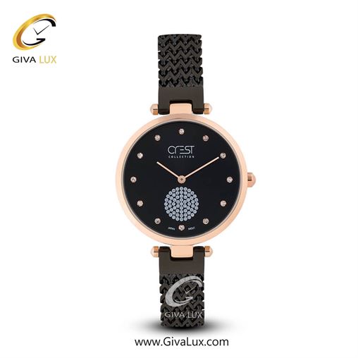 ساعت مچی اورجینال زنانه کرست | Crest  رزگلد | زیتونی| زیتونی| کد رفرنس Crest 6015-3 6015-4.jpg