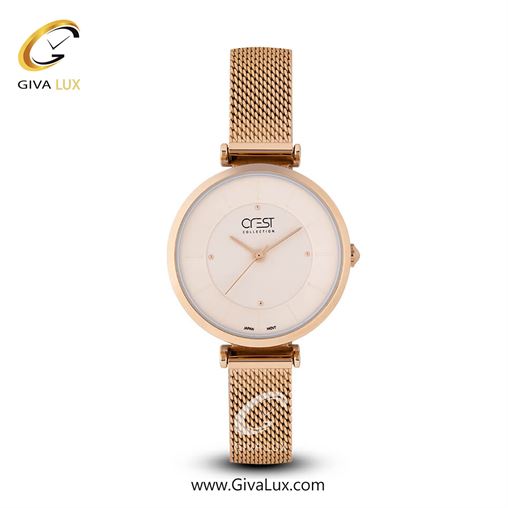 ساعت مچی اورجینال زنانه کرست | Crest  رزگلد | رزگلد| رزگلد| کد رفرنس Crest 6006-1 6016-1.jpg