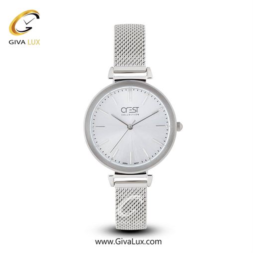 ساعت مچی اورجینال زنانه کرست | Crest  طلایی | طلایی| نقره ای| کد رفرنس Crest 6017-4 6017-5.jpg