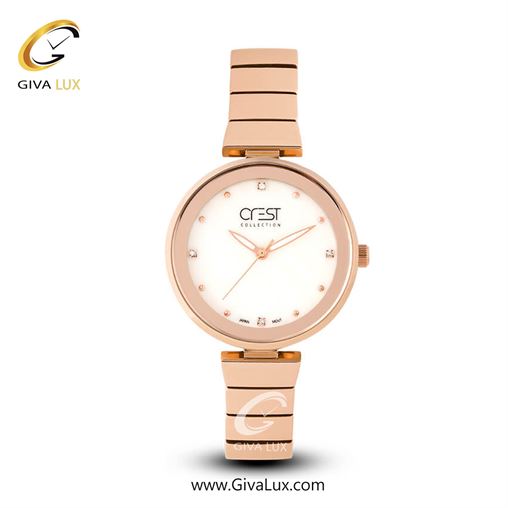 ساعت مچی اورجینال زنانه کرست | Crest  نقره ای | نقره ای| مشکی| کد رفرنس Crest 6020-1 6020-3.jpg