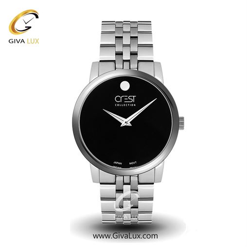 ساعت مچی اورجینال مردانه کرست | Crest  نقره ای | نقره ای| سفید| کد رفرنس Crest 6026-1 6026-2G.jpg