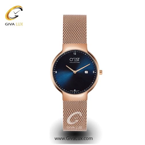ساعت مچی اورجینال زنانه کرست | Crest  مشکی | مشکی| مشکی| کد رفرنس Crest 6029-3 6029-4L.jpg