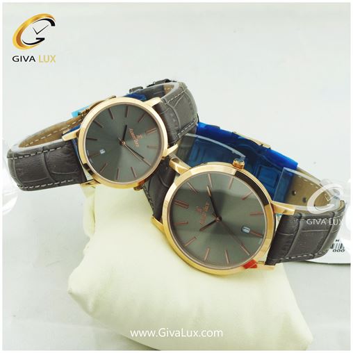 ست ساعت مچی بند چرمی آلبرت ترایس مدل AT20272