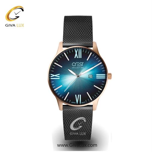 ساعت مچی اورجینال زنانه کرست | Crest  مشکی | مشکی| سرمه ای| کد رفرنس Crest 6030-3 6030-4L.jpg