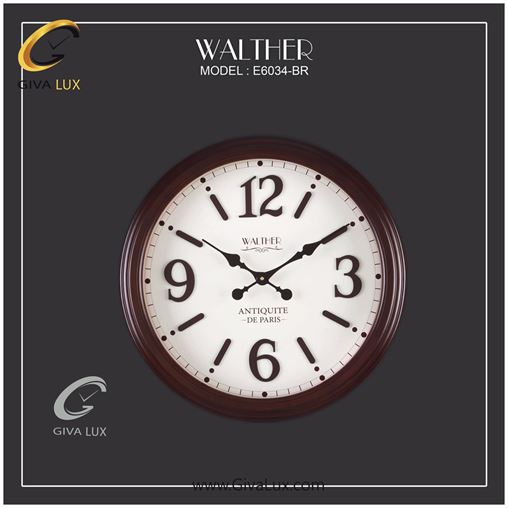 ساعت دیواری اورجینال والتر چوب قهوه ای| کد رفرنس 6034BR 6034-BR-2.jpg