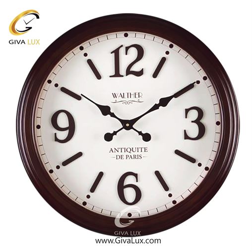 ساعت دیواری اورجینال والتر چوب قهوه ای| کد رفرنس 6034BR 6034-BR.jpg