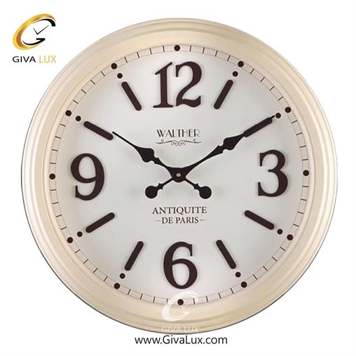 ساعت دیواری اورجینال والتر چوب کرم| کد رفرنس 6034CR 6034-CR.jpg