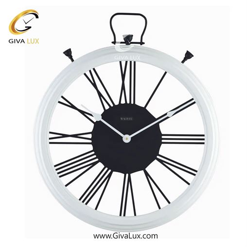 ساعت دیواری اورجینال والتر چوب-آلیاژ فلزی سفید| کد رفرنس 6061WH