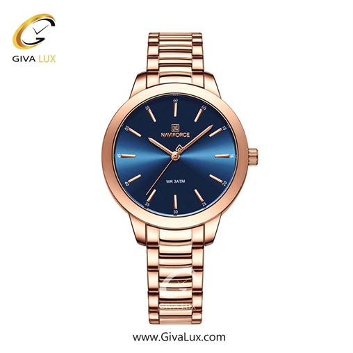 ساعت مچی بند فلزی ناوی فورس(نیوی فورس) رزگلد NF5025 RG/BE 606_5025RoRo-Blu.jpg