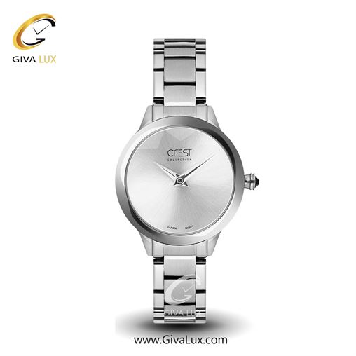 ساعت مچی اورجینال زنانه کرست | Crest  نقره ای | نقره ای| نقره ای| کد رفرنس Crest 6087-1 6099-1.jpg