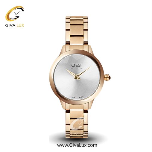 ساعت مچی اورجینال زنانه کرست | Crest  نقره ای | نقره ای| نقره ای| کد رفرنس Crest 6099-1 6099-2.jpg