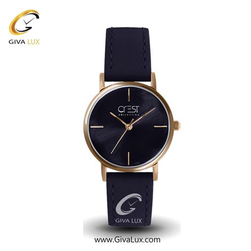 ساعت مچی اورجینال زنانه کرست | Crest  طلایی | مشکی| مشکی| کد رفرنس Crest 6103-3 6103-4.jpg