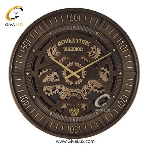 ساعت دیواری اورجینال والتر آلیاژ فلزی طلایی| کد رفرنس 5107 6105.jpg