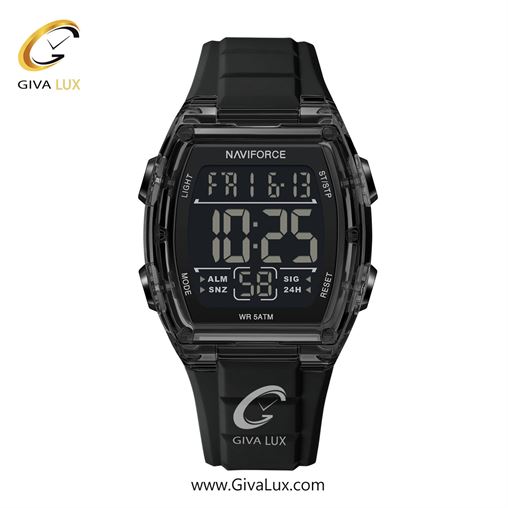 ساعت مچی اورجینال مردانه ناوی فورس|Naviforce|نوی فورس|نیوی فورس مشکی | مشکی| مشکی| کد رفرنس NF6106 B/B