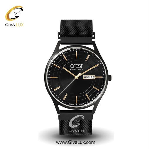 ساعت مچی اورجینال مردانه کرست | Crest  تیتانیوم | قهوه ای| قهوه ای| کد رفرنس Crest 6111-2 6111-4.jpg