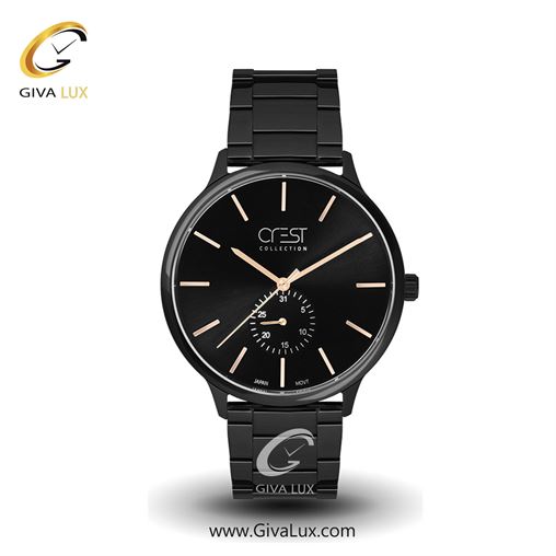 ساعت مچی اورجینال مردانه کرست | Crest  نقره ای | نقره ای| نقره ای| کد رفرنس Crest 6113-1 6113-2.jpg