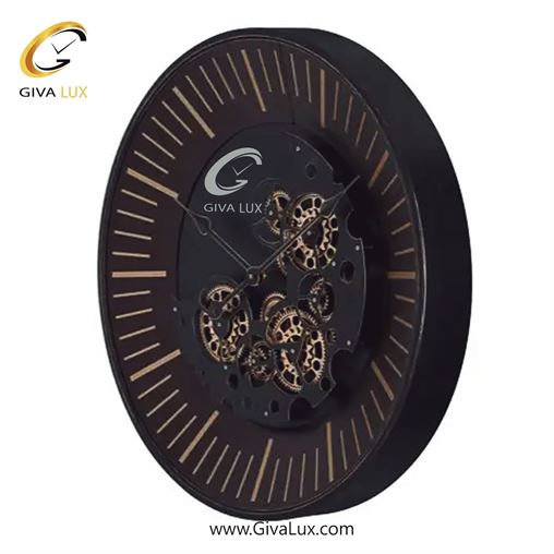 ساعت دیواری اورجینال والتر آلیاژ فلزی مشکی| کد رفرنس 6118 6119-1.jpg