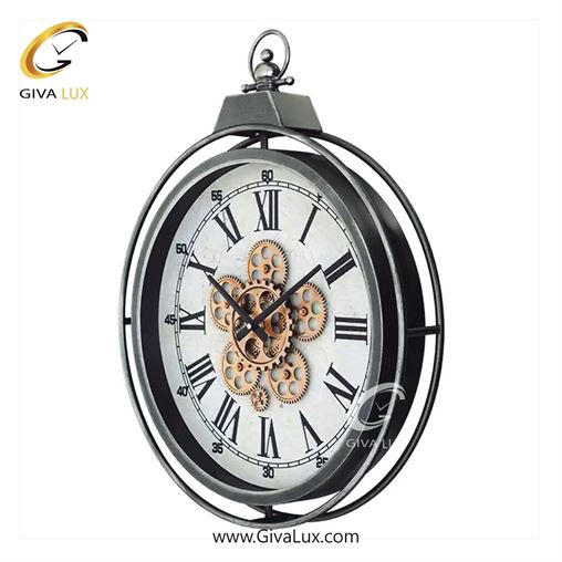 ساعت دیواری اورجینال والتر آلیاژ فلزی مشکی| کد رفرنس 6120 6121-1.jpg