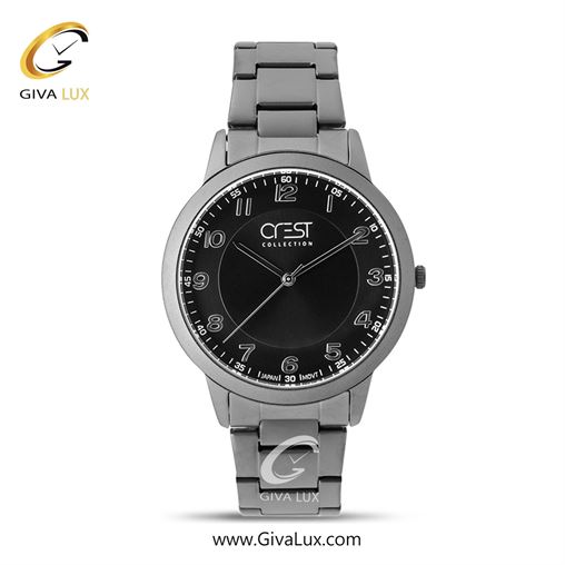 ساعت مچی اورجینال مردانه کرست | Crest  نقره ای | نقره ای| نقره ای| کد رفرنس Crest 6131-1 6131-2.jpg