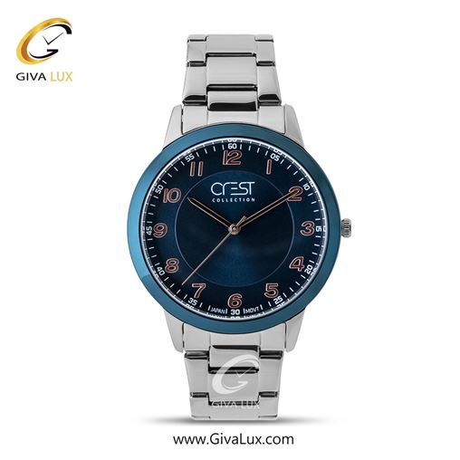 ساعت مچی اورجینال مردانه کرست | Crest  نقره ای | نقره ای| مشکی| کد رفرنس Crest 6131-2 6131-3.jpg