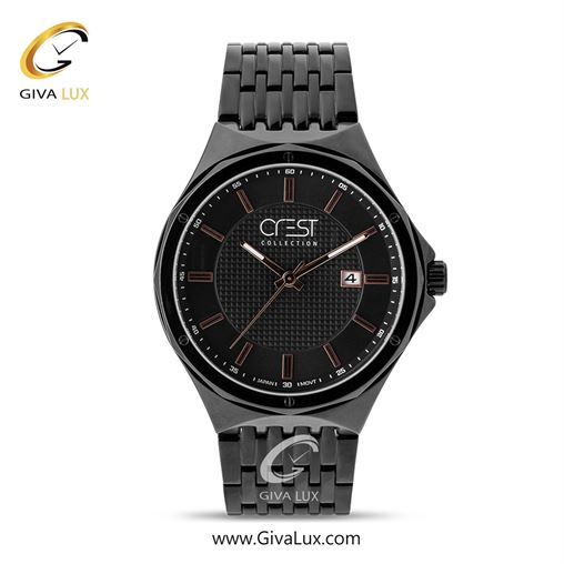 ساعت مچی اورجینال مردانه کرست | Crest  آبی | آبی| سرمه ای| کد رفرنس Crest 6132-2 6132-3.jpg