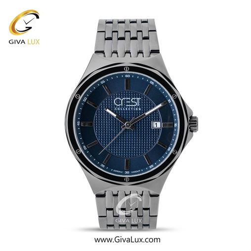 ساعت مچی اورجینال مردانه کرست | Crest  آبی | آبی| سرمه ای| کد رفرنس Crest 6132-2 6132-4.jpg