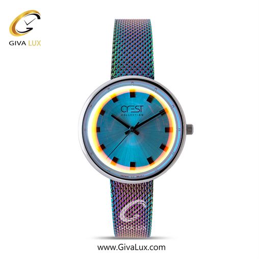 ساعت مچی اورجینال زنانه کرست | Crest  طلایی | طلایی| نقره ای| کد رفرنس Crest 6146-3 6146-5.jpg