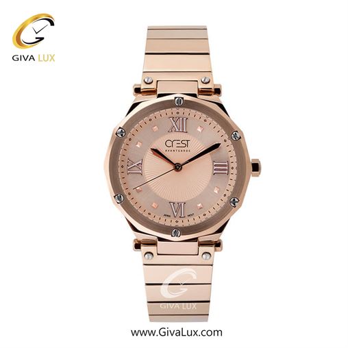 ساعت مچی اورجینال زنانه کرست | Crest  نقره ای | نقره ای| نقره ای| کد رفرنس Crest 6167-1 6167-2.jpg