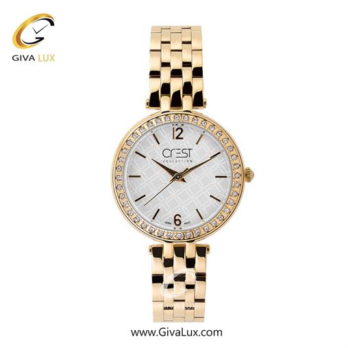 ساعت مچی اورجینال زنانه کرست | Crest  نقره ای | نقره ای| نقره ای| کد رفرنس Crest 6172-2 6172-3.jpg