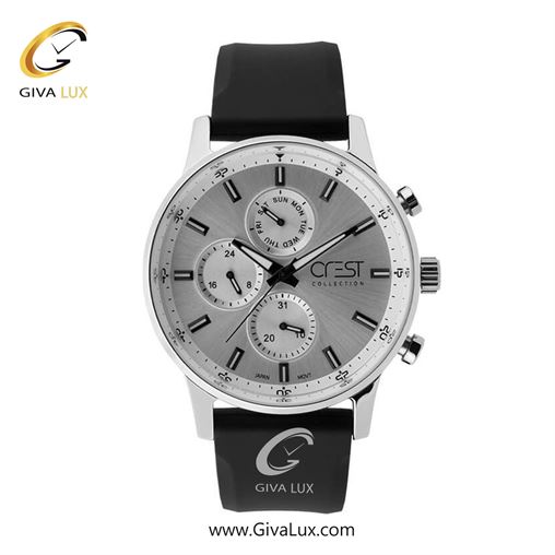 ساعت مچی اورجینال مردانه کرست | Crest سه موتوره فول تایم تیتانیوم | مشکی| مشکی| کد رفرنس Crest 6155-2 6188-1.jpg