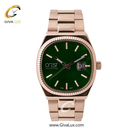 ساعت مچی اورجینال مردانه کرست | Crest  نقره ای | نقره ای| نقره ای| کد رفرنس Crest 6193-1 6193-2.jpg
