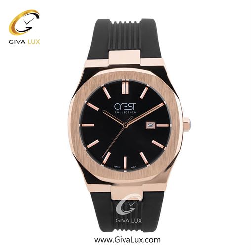 ساعت مچی اورجینال مردانه کرست | Crest  نقره ای | مشکی| سفید| کد رفرنس Crest 6216-1 6216-2.jpg