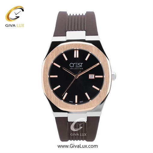 ساعت مچی اورجینال مردانه کرست | Crest  رزگلد | مشکی| مشکی| کد رفرنس Crest 6216-2 6216-5.jpg